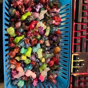 HUGE lot 170 pc Colorful Resin Goddess Charms